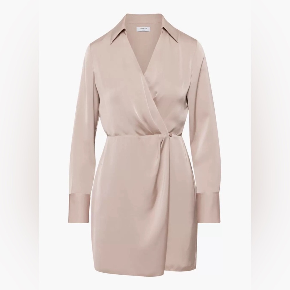 Babaton Larchmont Satin Dress - Picture 2 of 4